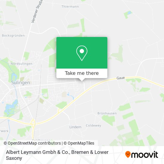 Albert Leymann Gmbh & Co. map