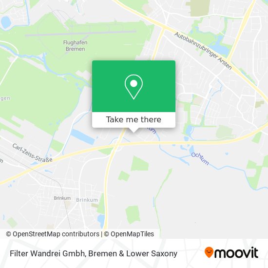Filter Wandrei Gmbh map