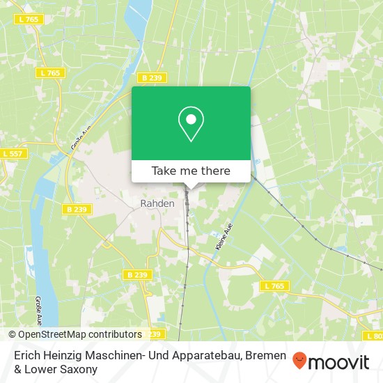 Erich Heinzig Maschinen- Und Apparatebau map