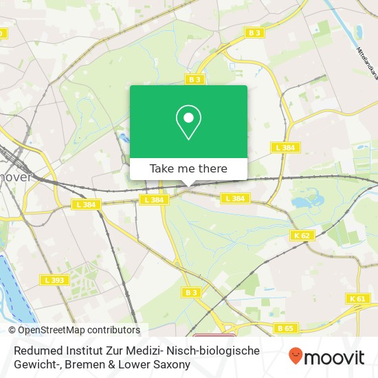 Redumed Institut Zur Medizi- Nisch-biologische Gewicht- map