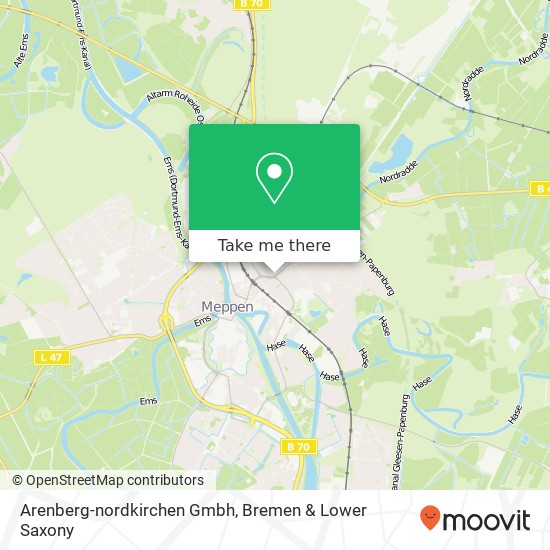 Arenberg-nordkirchen Gmbh map