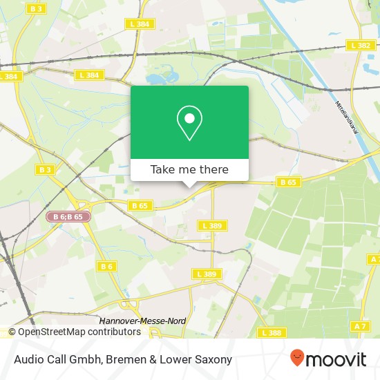 Audio Call Gmbh map