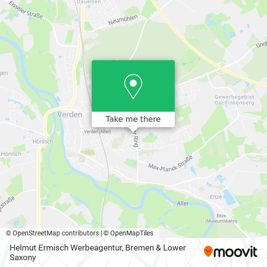 Helmut Ermisch Werbeagentur map
