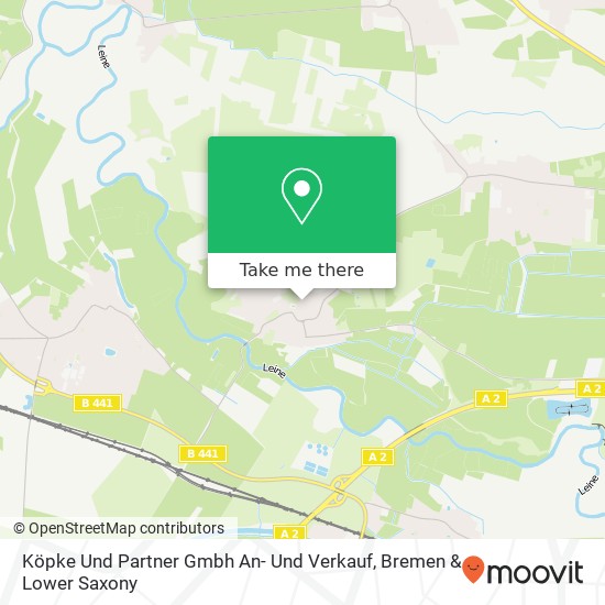 Köpke Und Partner Gmbh An- Und Verkauf map