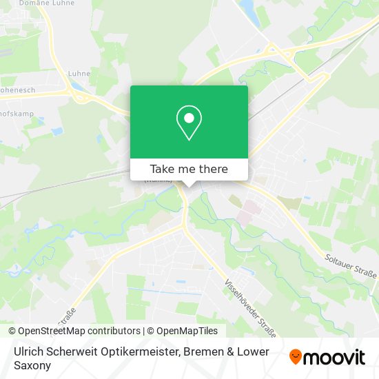 Ulrich Scherweit Optikermeister map