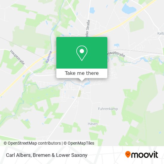 Carl Albers map