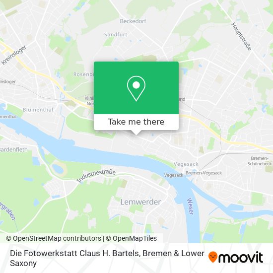 Die Fotowerkstatt Claus H. Bartels map