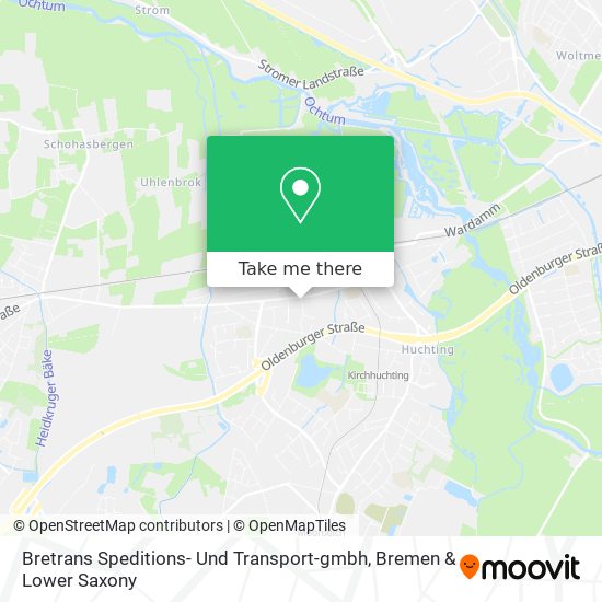 Bretrans Speditions- Und Transport-gmbh map