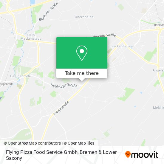 Flying Pizza Food Service Gmbh map