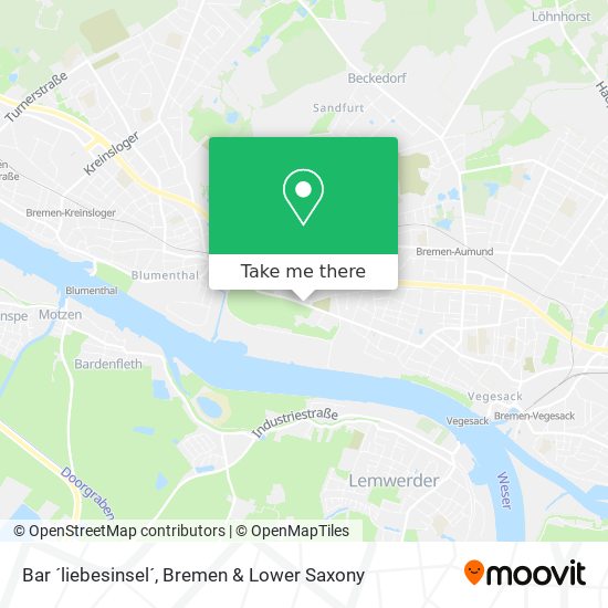 Bar ´liebesinsel´ map