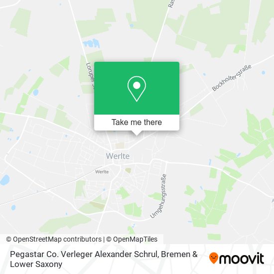 Pegastar Co. Verleger Alexander Schrul map