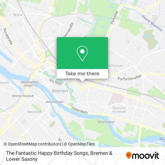 Карта The Fantastic Happy Birthday Songs