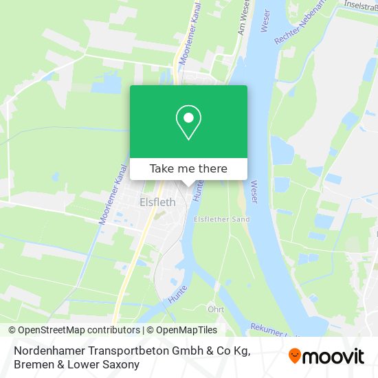 Nordenhamer Transportbeton Gmbh & Co Kg map