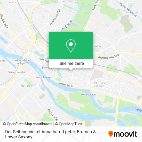 Карта Der Seitenscheitel Anna-bernd-peter