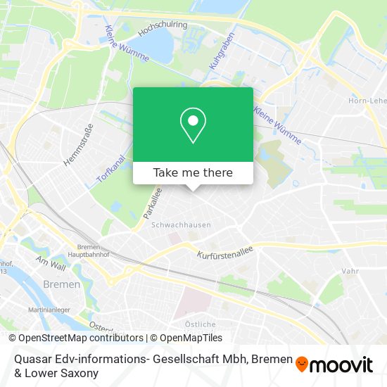 Quasar Edv-informations- Gesellschaft Mbh map