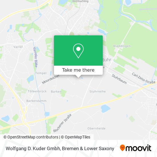 Wolfgang D. Kuder Gmbh map