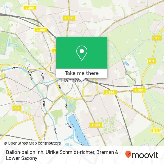 Ballon-ballon Inh. Ulrike Schmidt-richter map