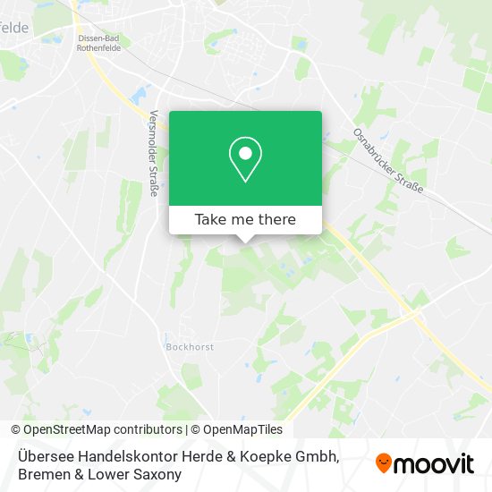 Übersee Handelskontor Herde & Koepke Gmbh map