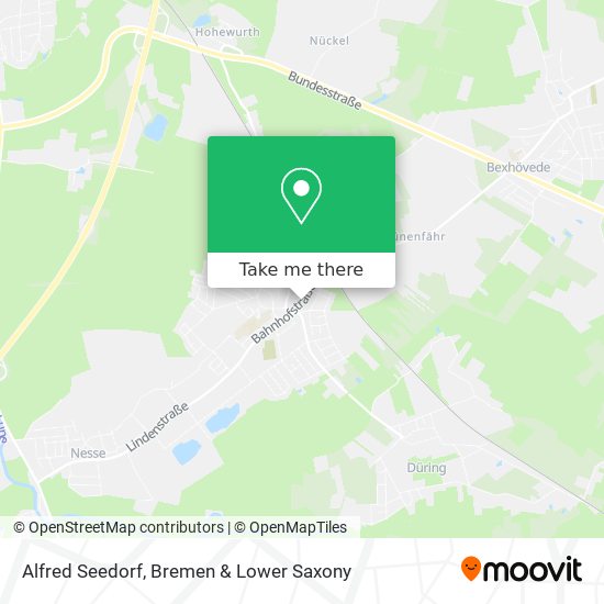 Alfred Seedorf map