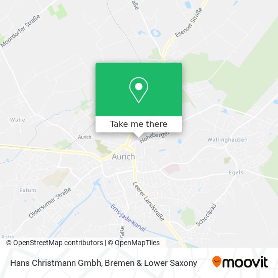 Hans Christmann Gmbh map