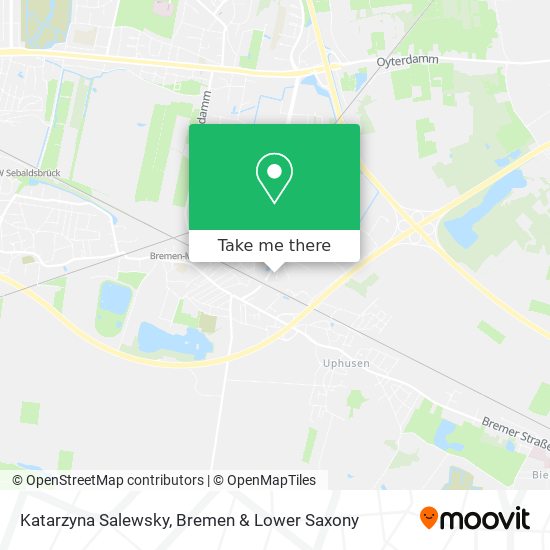 Katarzyna Salewsky map