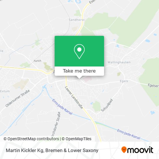 Martin Kickler Kg map