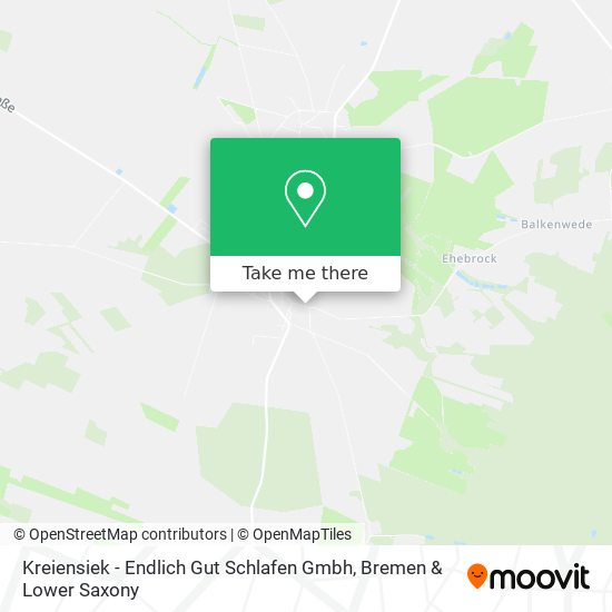 Kreiensiek - Endlich Gut Schlafen Gmbh map