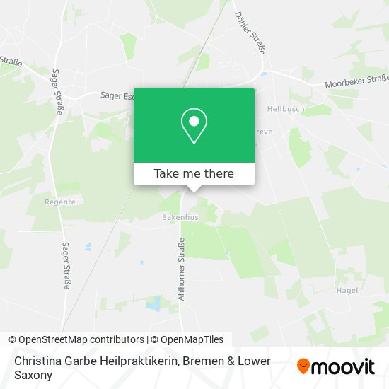 Christina Garbe Heilpraktikerin map