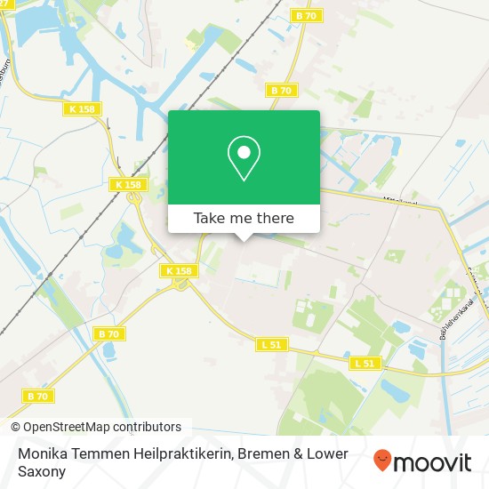 Monika Temmen Heilpraktikerin map