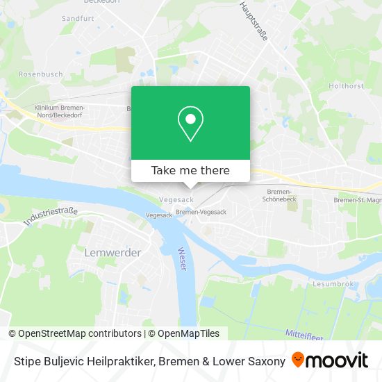 Stipe Buljevic Heilpraktiker map