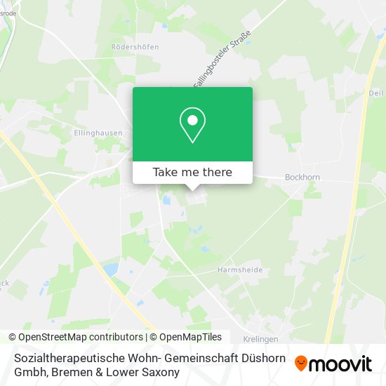 Sozialtherapeutische Wohn- Gemeinschaft Düshorn Gmbh map