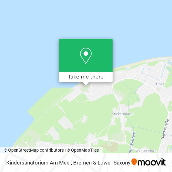 Kindersanatorium Am Meer map