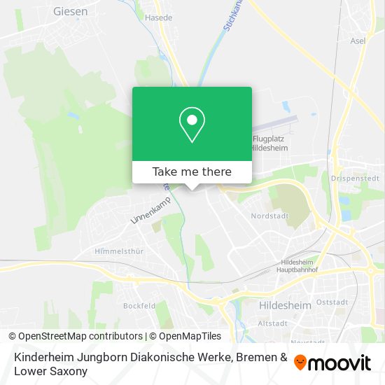 Kinderheim Jungborn Diakonische Werke map