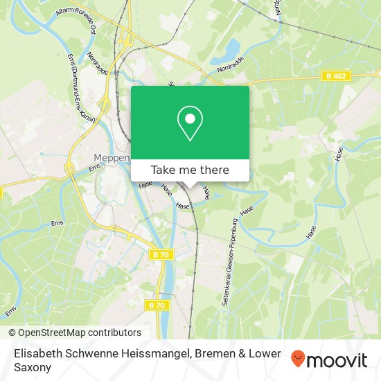 Elisabeth Schwenne Heissmangel map