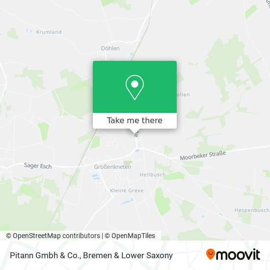 Pitann Gmbh & Co. map