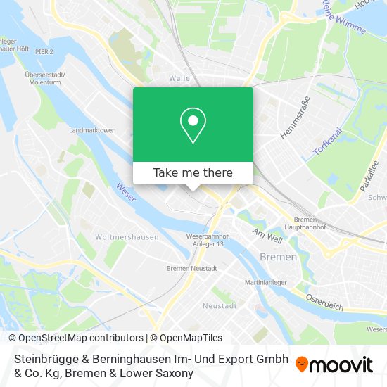 Steinbrügge & Berninghausen Im- Und Export Gmbh & Co. Kg map