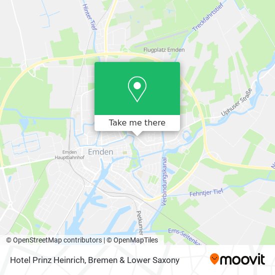 Hotel Prinz Heinrich map