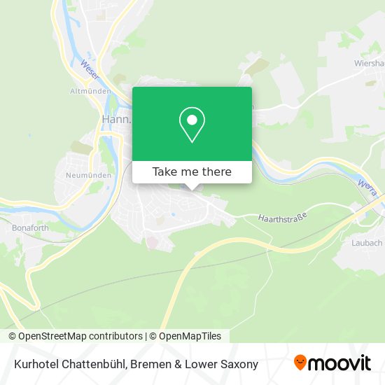 Kurhotel Chattenbühl map
