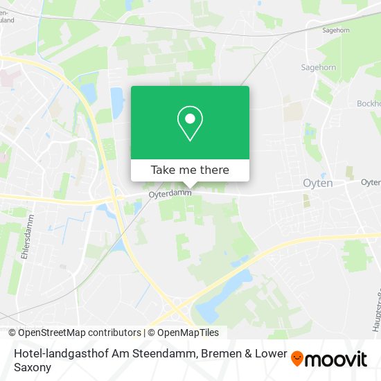 Hotel-landgasthof Am Steendamm map