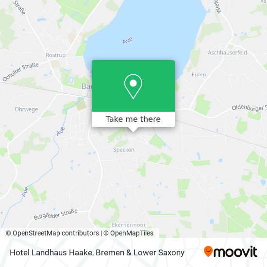Hotel Landhaus Haake map
