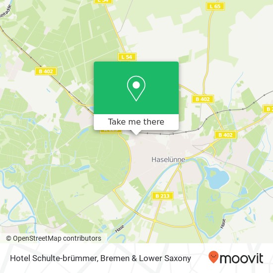 Hotel Schulte-brümmer map