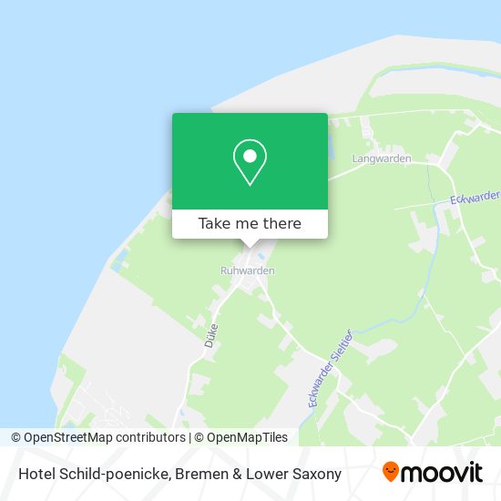 Hotel Schild-poenicke map