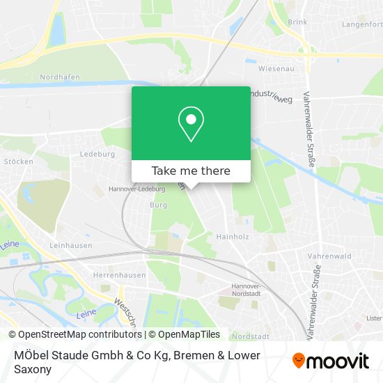 MÖbel Staude Gmbh & Co Kg map