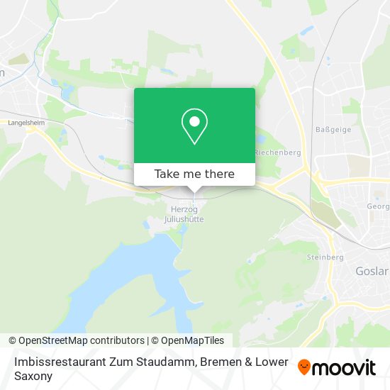 Imbissrestaurant Zum Staudamm map