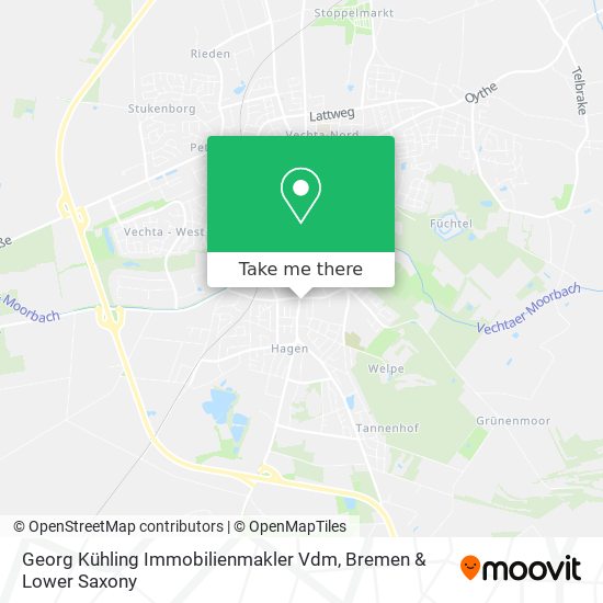 Georg Kühling Immobilienmakler Vdm map