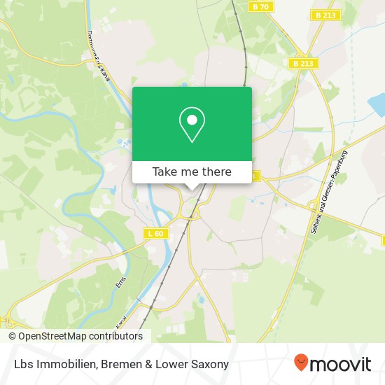 Lbs Immobilien map