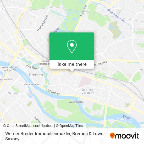 Werner Breder Immobilienmakler map