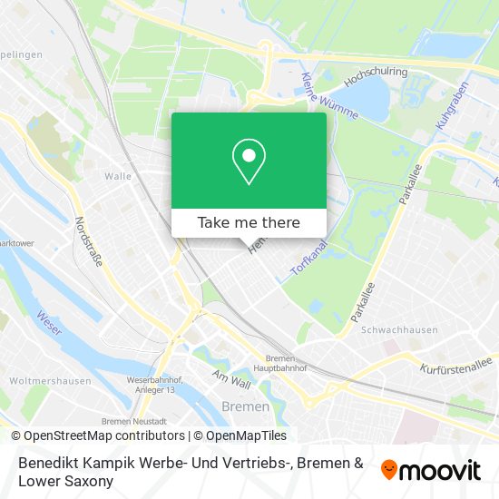 Benedikt Kampik Werbe- Und Vertriebs- map