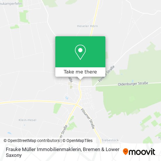 Frauke Müller Immobilienmaklerin map