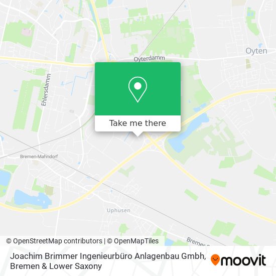 Joachim Brimmer Ingenieurbüro Anlagenbau Gmbh map